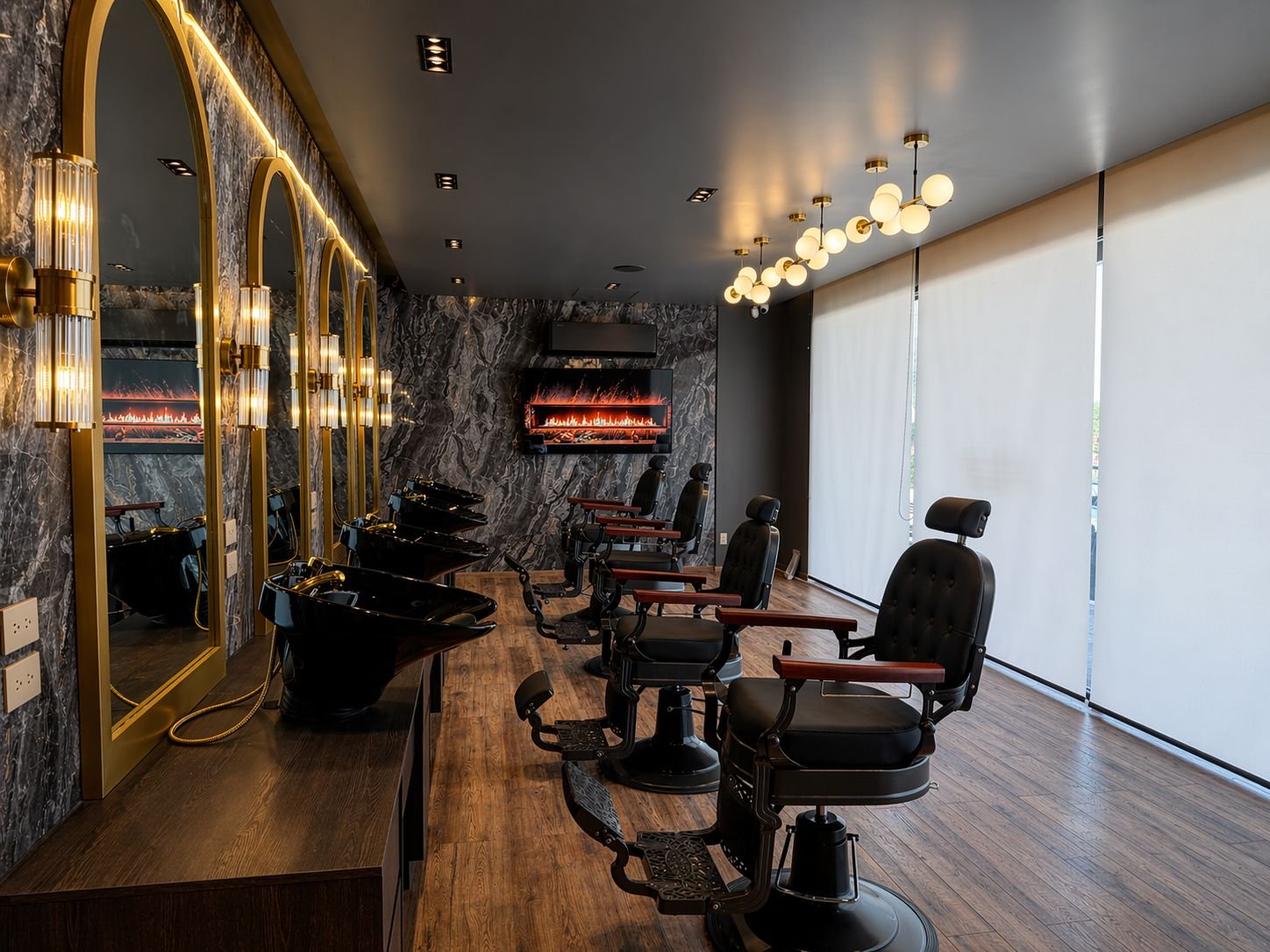 Área de barbería Silver Capilar